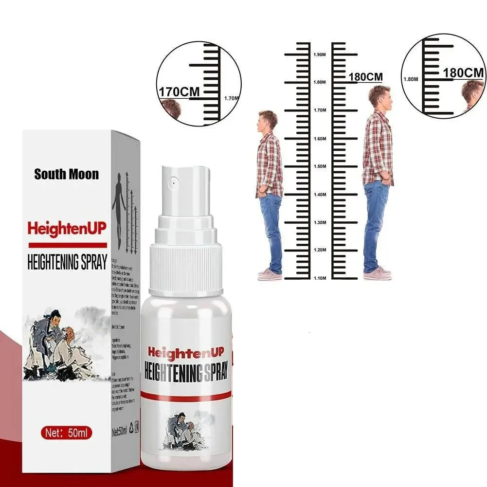 Height Maxxing Spray Body Bone Growth Increase Height Essential Oil