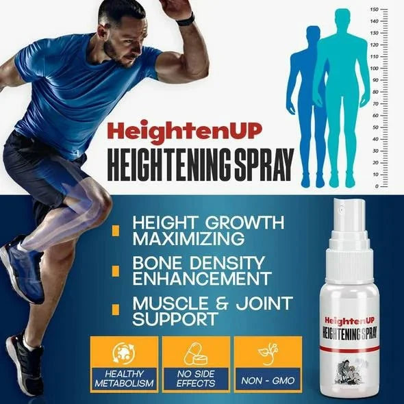 Height Maxxing Spray Body Bone Growth Increase Height Essential Oil